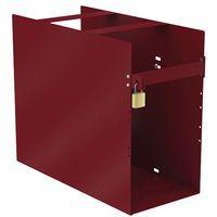 Coffre UC ouvert Arcade - rouge carmin - Image principale