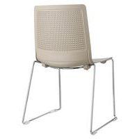 Lot de 2 chaises PERFY pied traîneau GGI - Image 4