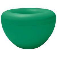 2 jardinières extérieures Scoop avec pots et support - vert foncé - Image principale