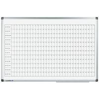 PREMIUM planning annuel horizontal 60x90cm Acier laqué thumbnail image 3