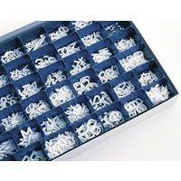 Lettres et chiffres 30mm 384pcs - Image 2