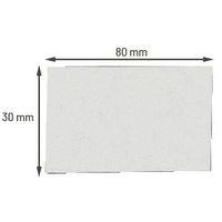 100 Etiquettes magnétiques prédécoupées Larg : 80 mm Haut : 30 mm - Image 4