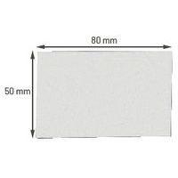 100 Etiquettes magnétiques prédécoupées Larg : 80 mm Haut : 50 mm - Image 4