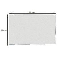 100 Etiquettes magnétiques prédécoupées Larg : 100 mm Haut : 30 mm - Image 4