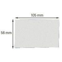 100 Etiquettes magnétiques prédécoupées Larg : 105 mm Haut : 56 mm - Image 3