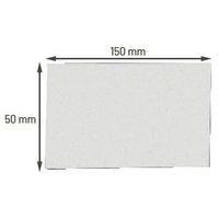 100 Etiquettes magnétiques prédécoupées Larg : 150 mm Haut : 50 mm - Image 2