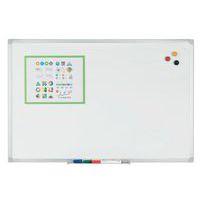 Tableau simple émaillé blanc cadre acier - 60 x 90 cm thumbnail image 3