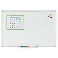 Tableau simple émaillé blanc cadre acier - 90 x 180 cm thumbnail image 4