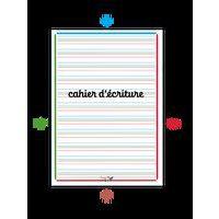 Cahier serpodile agrafé 17x22 48 pages ligné 7mm niveau 1 thumbnail image 2