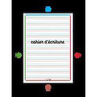 Cahier serpodile 17x22 48 pages seyes ligné 2mm niveau 5 thumbnail image 2