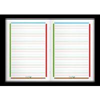 Cahier serpodile agrafé a4 48 pages ligné 5mm niveau 2 thumbnail image 3