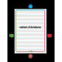 Cahier serpodile agrafé a4 48 pages ligné 2mm niveau 4 thumbnail image 2