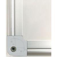 Tableau simple émaillé blanc cadre acier - 100 x 150 cm thumbnail image 6