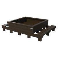 Table de plantation plastique recyclé Espace Urbain