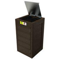 Poubelle Canopée tri plastique recyclé Espace Urbain - Image principale