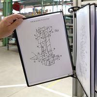 Support mural Tarifold avec 5 poches A4 magnétiques thumbnail image 5