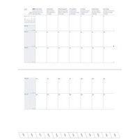 Agenda mensuel 2025 16 mois pastel Plan Month - 10x15 cm thumbnail image 3