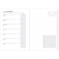 Agenda semainier 2025 16 mois Billy Plan Note - 15x21 cm thumbnail image 2