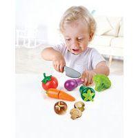 Ensemble légumes du jardin et couteau thumbnail image 3