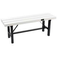 Banc pvc blanc - À monter - Manutan Expert - Image principale