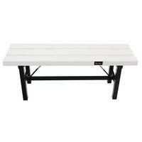 Banc pvc blanc - À monter - Manutan Expert - Image 2