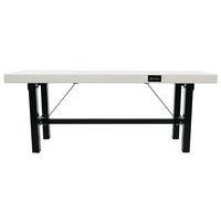 Banc pvc blanc - À monter - Manutan Expert thumbnail image 3