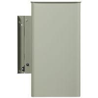 Poubelle pivotante rectangulaire murale Tourny - 27l - gris ciment-Rossignol Pro thumbnail image 3