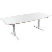 Table réglable en hauteur forme tonneau Oréa 1 moteur - Manutan - Manutan Expert thumbnail image 6