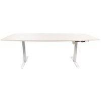 Table réglable en hauteur forme tonneau Oréa 1 moteur - Manutan - Manutan Expert thumbnail image 3