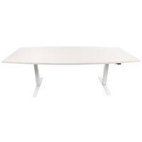 Table réglable en hauteur forme tonneau Oréa 1 moteur - Manutan - Manutan Expert thumbnail image 4