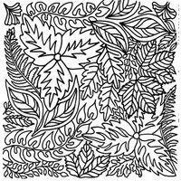Plaque de texture - Leaves - Cernit