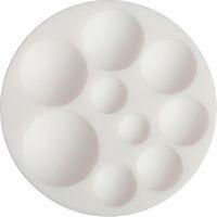 Moule en silicone diamètre 7 cm - ronds - Cernit