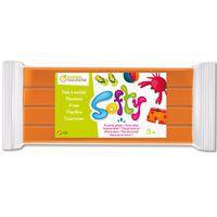 Softy - Pâte à modeler enfant souple 500g, Orange - Image principale