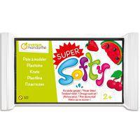 Super Softy - Pâte à modeler enfant extra souple 350g, Noir - Image principale
