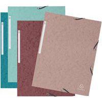 Chemise à élastiques 3 rabats Skandi - Lot de 60 assortis - Exacompta - Image principale