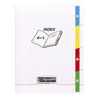 Cahier 4 en 1 polypropylène 96 pages seyes 90 gr 17x22cm - Calligraphe