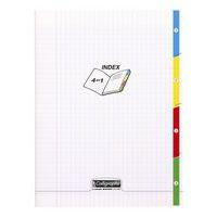 Cahier 4 en 1 polypropylène 96 pages seyes 90g 24 x 32cm - Calligraphe