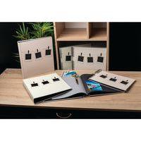 Album photo livre 60 pages noires Instants - 29x32cm - Rose - Image 2