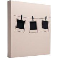 Album photo livre 60 pages noires Instants - 29x32cm - Rose - Image 5