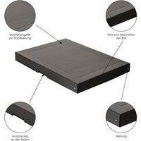 Boîte de rangement PureBox Black - A3 - 40mm - Lot de 5 thumbnail image 3