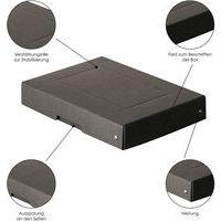 Boîte de rangement PureBox Black - A5 - 40mm - Lot de 5 thumbnail image 2