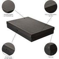 Boîte de rangement PureBox Black - A2 - 100mm - Lot de 5 thumbnail image 4