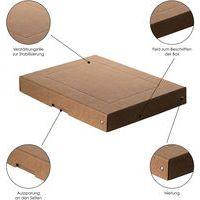Boîte de rangement PureBox Nature - A4 - 40mm - Lot de 5 thumbnail image 3
