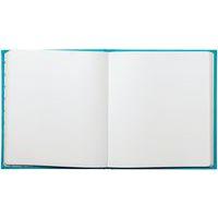 Livre d'or 140 pages tranche or Skandi - 21 x 19 cm - Bleu thumbnail image 3