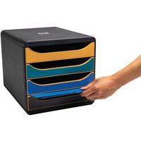 Module de classement 4 tiroirs Big Box Neo Deco - Exacompta thumbnail image 4