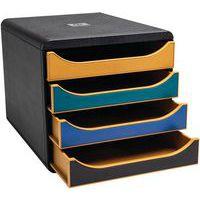 Module de classement 4 tiroirs Big Box Neo Deco - Exacompta thumbnail image 5