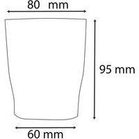 Pot à crayons Ecopen Office - Rouge - Lot de 10 - Image 3