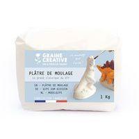 Sachet de 1 kg de plâtre de moulage - Graine créative thumbnail image