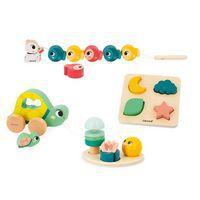 Lot 4 jouets éveil - 18 mois - Janod