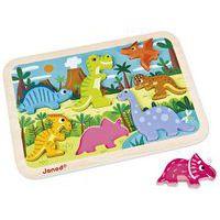 Puzzle dinosaure chunky - Janod thumbnail image